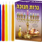 Velas Hanukah finas-colores